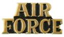 AIR FORCE Letters Lapel Pin 