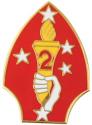 2nd Marine Division Lapel Pin 