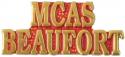 Marine MCAS BEAUFORT Letters Only Pin Marine MCAS BEAUFORT Letters Only Pin