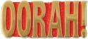 Marine OORAH! Letters Only Lapel Pin Marine OORAH! Letters Only Lapel Pin