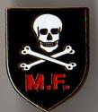 Special Forces Mike Force III CORPS  Pin Skull