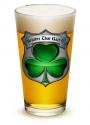 POLICEMAN'S BROTHERHOOD IRISH PINT GLASS