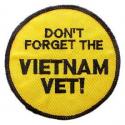 Don't Forget the Vietnam Vet Patch Don't Forget the Vietnam Vet Patch