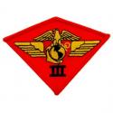 USMC 3rd Airwing Patch Red