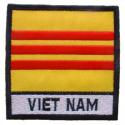 Vietnam Flag w/Tab Patch