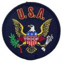 U.S.A. Troop Patch
