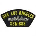 USS Los Angeles Navy Hat Patch