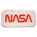 NASA Patch  Red/White