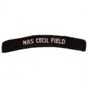 Navy NAS Cecil Field Tab Patch Navy NAS Cecil Field Tab Patch
