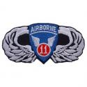 11th Airborne Patch with Wings