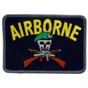 Airborne Patch, Skull and Cross Rifles