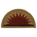 41st Infantry Division Patch Tan