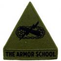 Army Armor School Patch