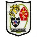 6th Marines Patch