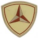 USMC 3rd Division Patch Tan