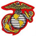 Marine Globe & Anchor Logo Patch