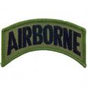 Army Airborne Tab Patch OD