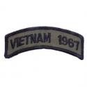 Vietnam 1968 Tab Patch