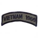 Vietnam 1969 Tab Patch