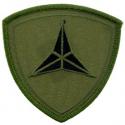 USMC 3rd Division Patch OD