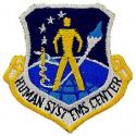 Air Force Human Systems Center Patch