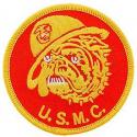 Marine Bulldog Patch Marine Bulldog Patch