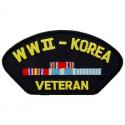 WWII-Korea Veteran Hat Patch