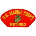 USMC Retired Hat Patch