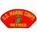 USMC Retired Hat Patch