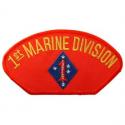 1st Marine Division Hat Patch