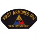 Army First Armored Division Hat Patch