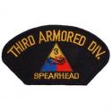 Army Third Armored Division Hat Patch