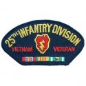 Army 25th Infantry Division Vietnam Veteran Hat Patch
