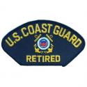 Coast Guard Retired Hat Patch