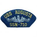 USS Augusta Navy Hat Patch