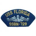 USS Florida Navy Hat Patch