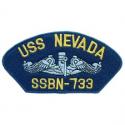 USS Nevada Navy Hat Patch USS Nevada Navy Hat Patch