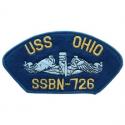 USS Ohio Navy Hat Patch