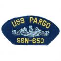 USS Pargo Navy Hat Patch