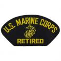 USMC Retired Hat Patch