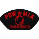 POW MIA Hat Patch