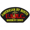 Marine By Choice Hat Patch