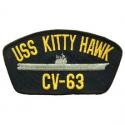 USS Kitty Hawk Navy Hat Patch