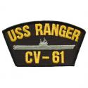 USS Ranger Navy Hat Patch
