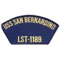USS San Bernardino Navy Hat Patch