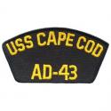 Navy USS Cape Cod Hat Patch
