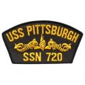 USS Pittsburgh Navy Hat Patch