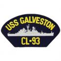 Navy USS Galveston Hat Patch