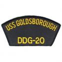 USS Goldsborough Navy Hat Patch