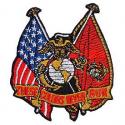 USMC Colors/never Run Patch